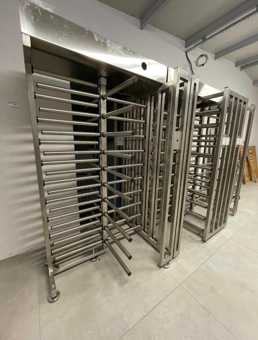 Construction Site Full-Height Turnstile Installation | Secure Access